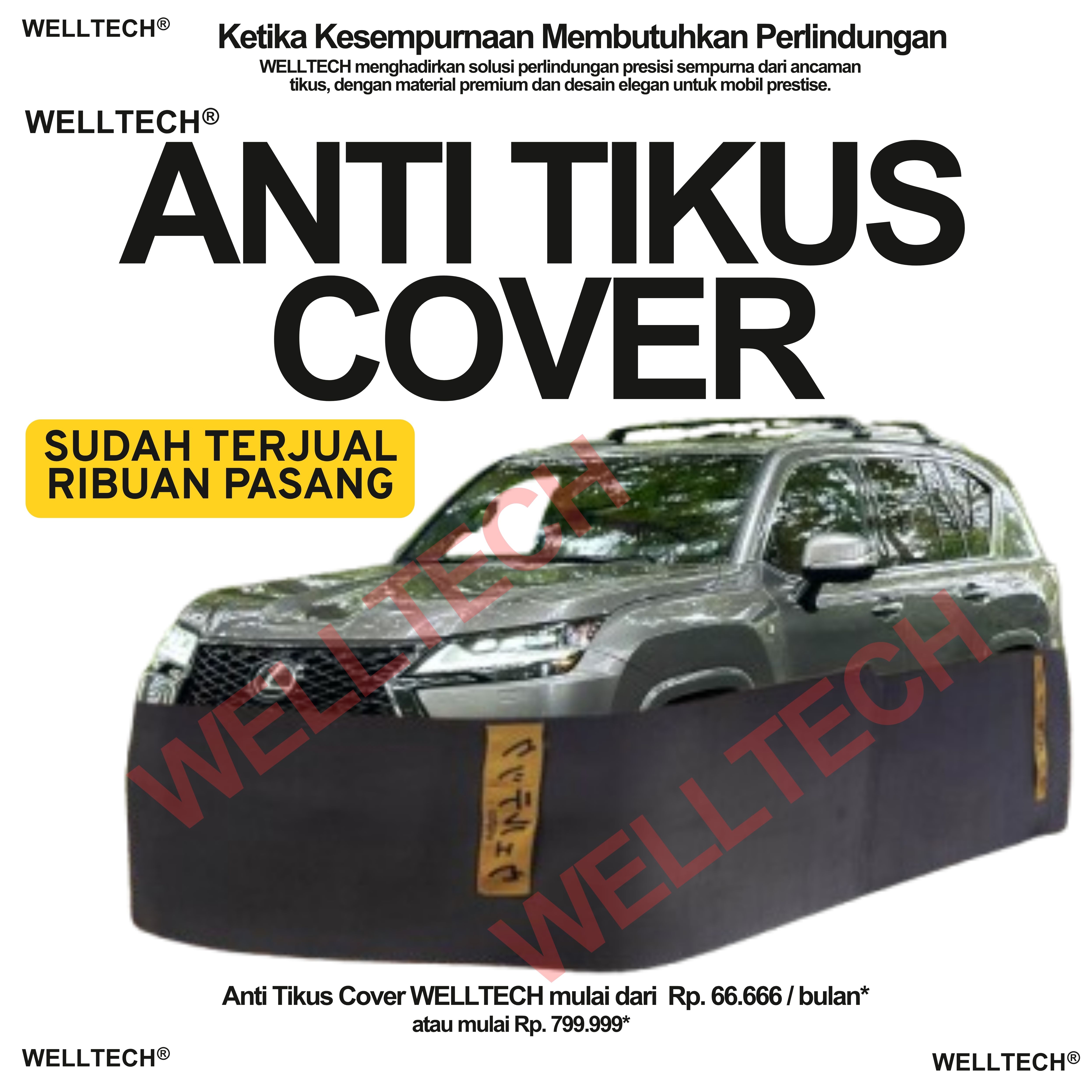Anti Tikus Cover Mobil WELLTECH 2
