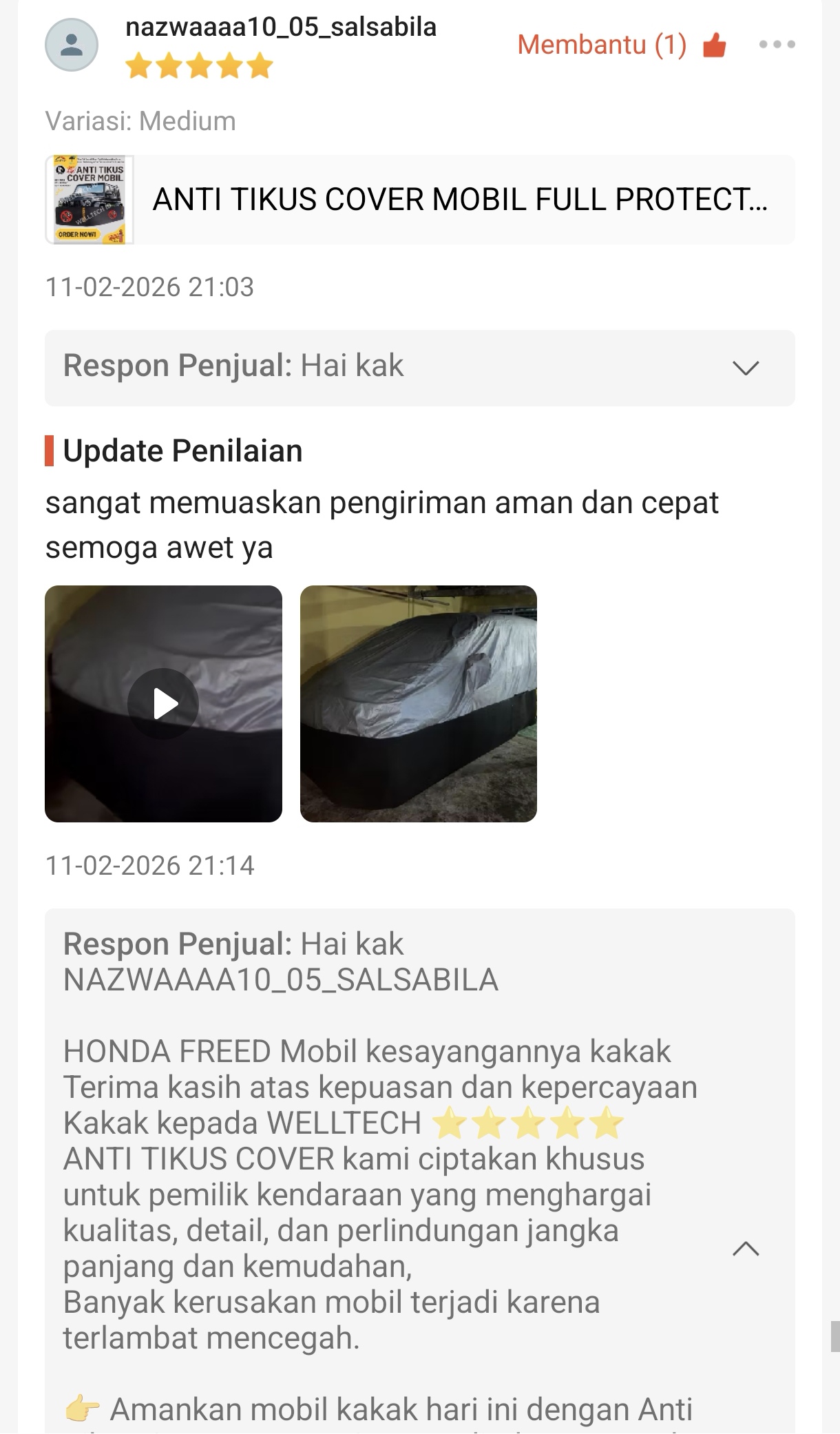 Review Pelanggan 12