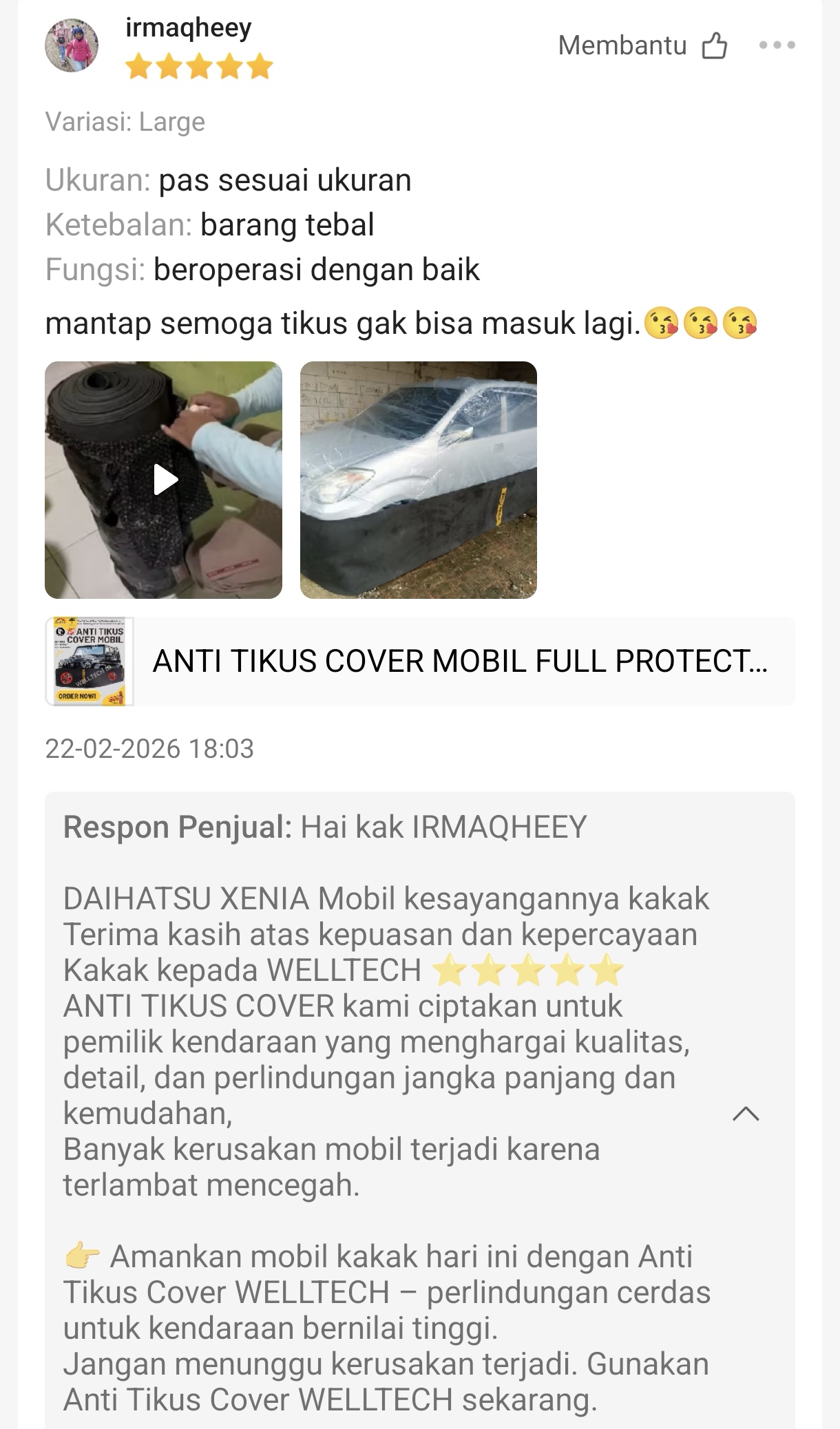 Review Pelanggan 8